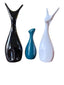 Home Decor Lucky Deer Family Matte Finish Ceramic Figures