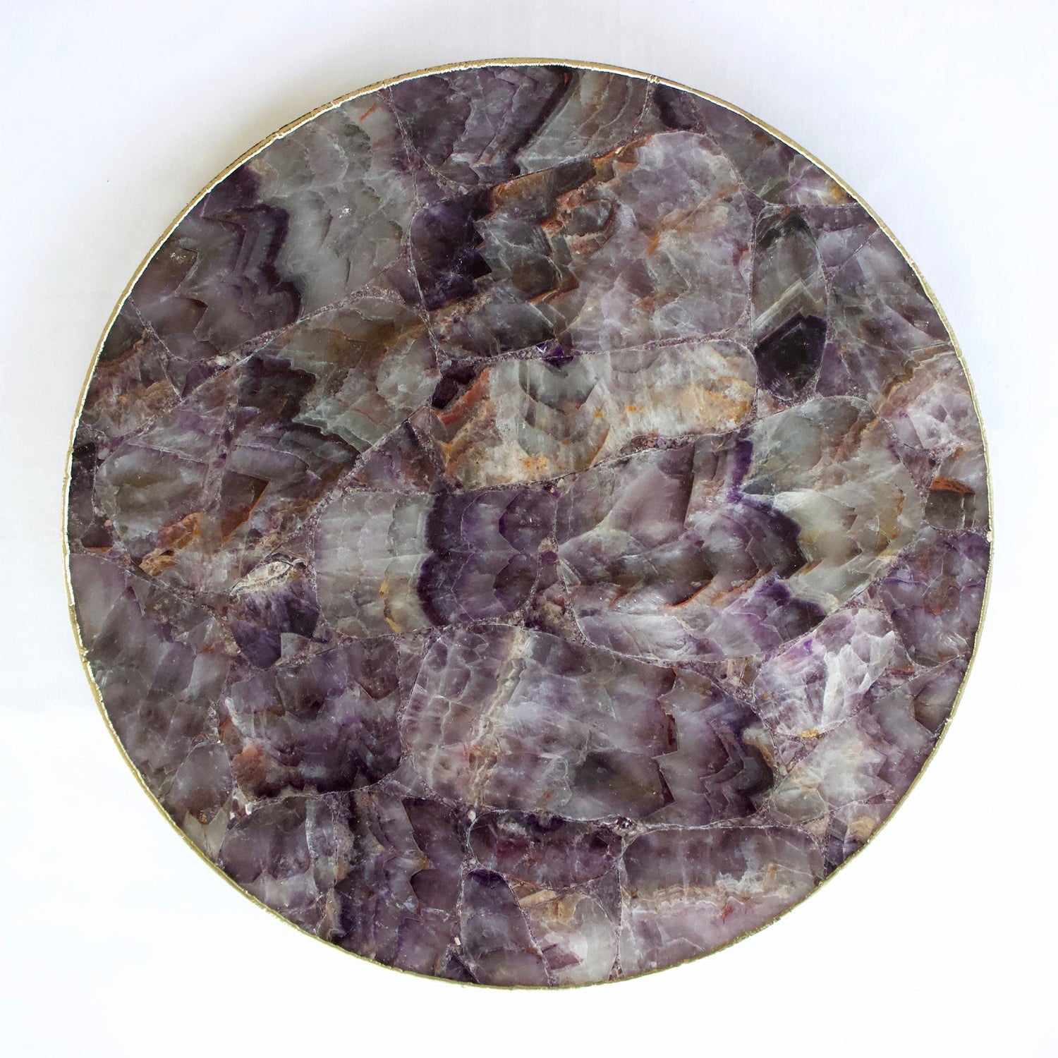 Amethyst Agate LazySusan | Countertop | Turntable | Centrepiece | Main image