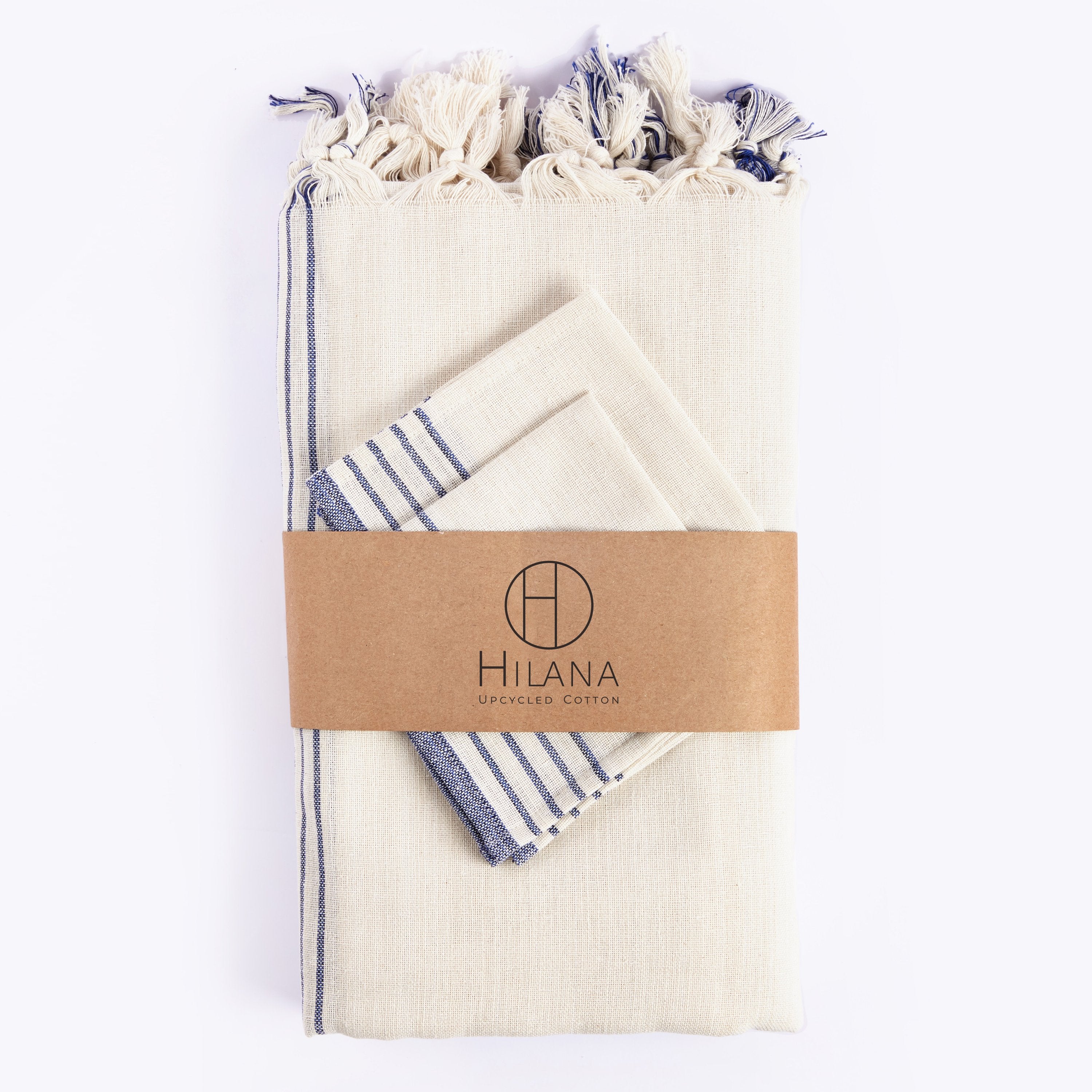 Sustainable Kayseri Tablecloth Set - Blue Main image