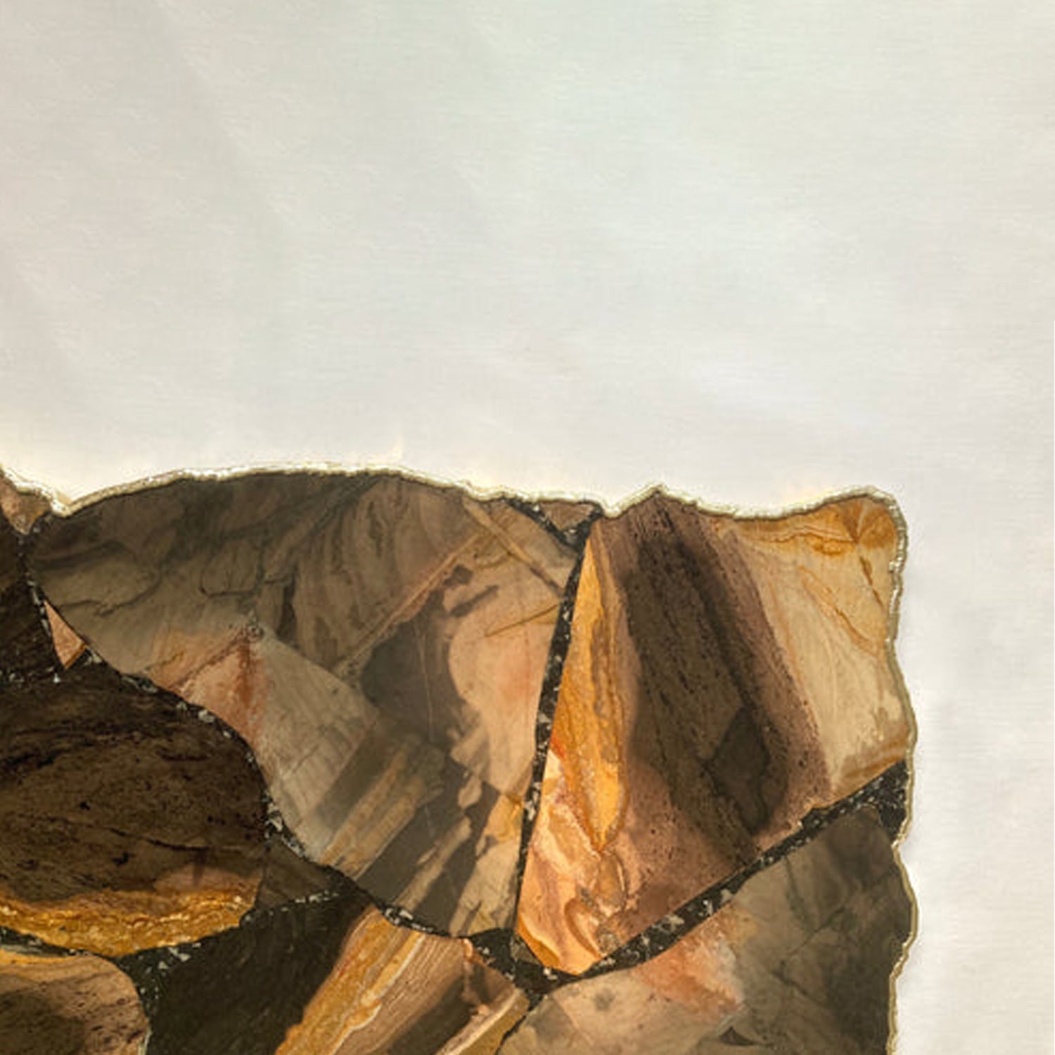 Large Brown Agate Cheese Platter/Tray/Personalised Momentos/Sign Secondary image