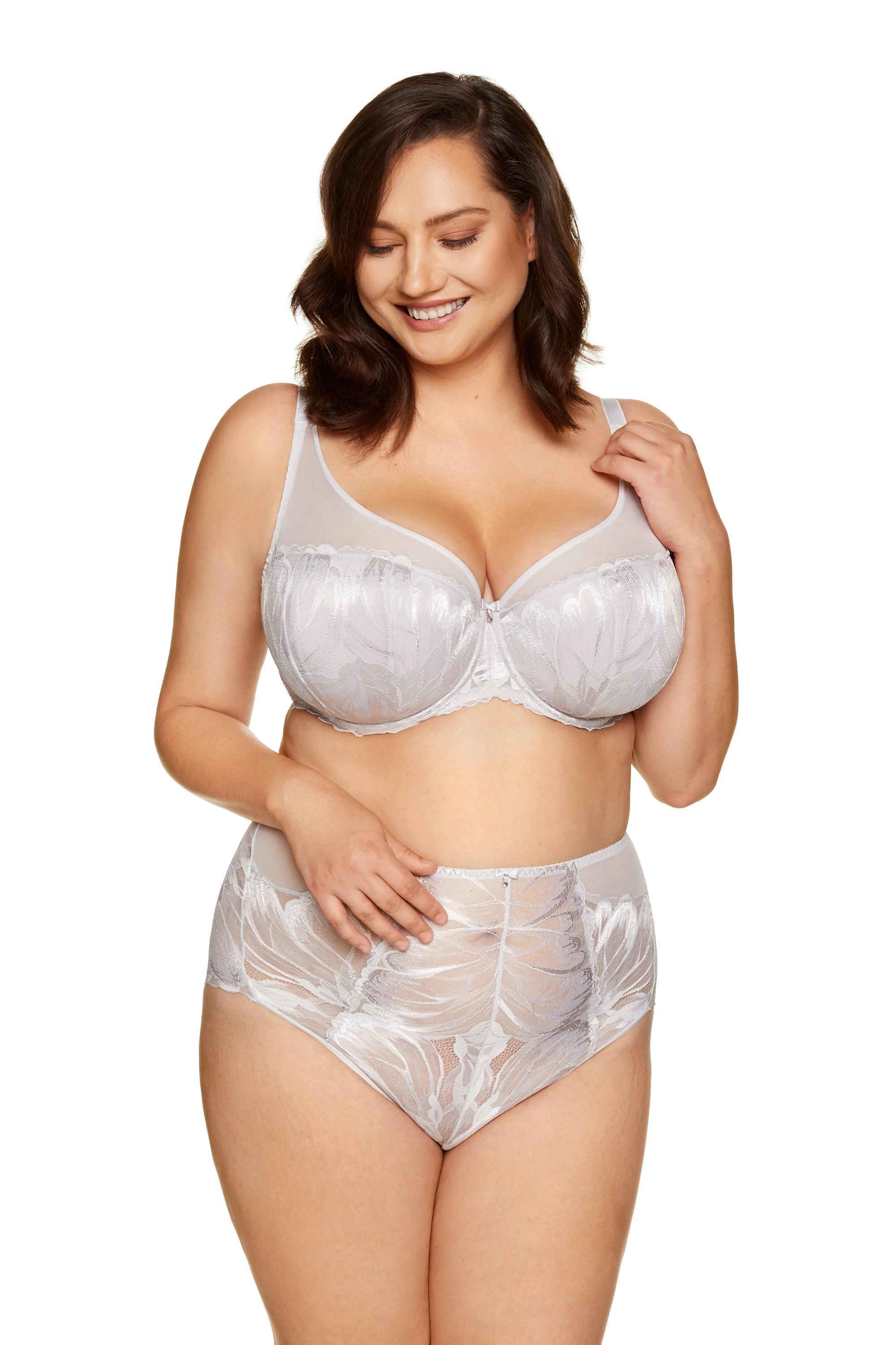 High Waist Lace Brief Panty Gorteks Moon Main image