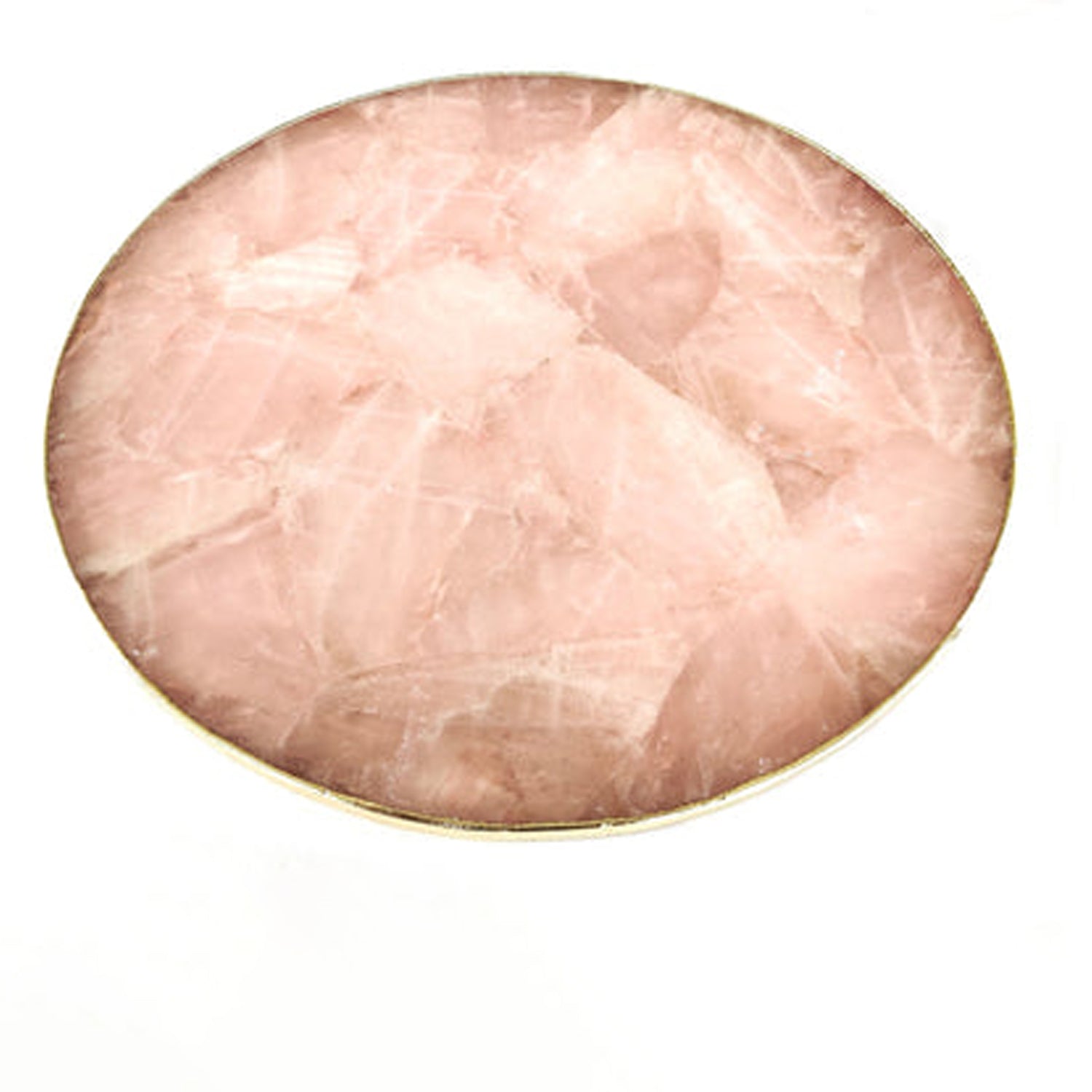 Rose Quartz  Agate Cheese Platter/Tray | Circular | Secondary image