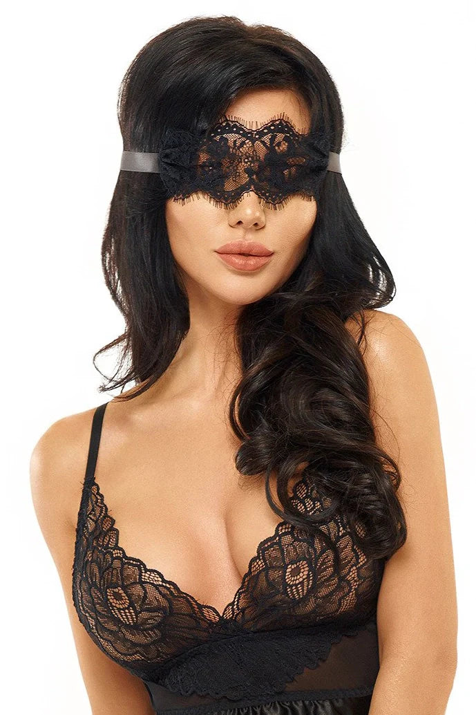 Sensual Lace Face Mask Beauty Night Eve Main image