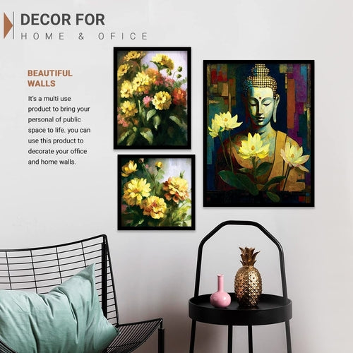 Modern Wall Art Framed Painting for Wall Decoration - Nature Wall