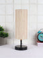 Iron Table lamp with Off-White Cotton Shade
