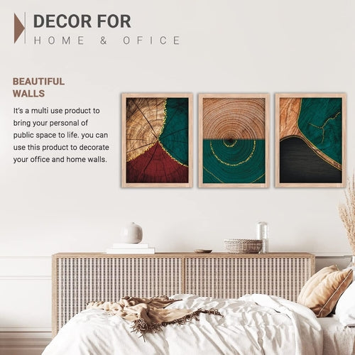 Modern Art Wall Decor Framed Paintings for Bedroom Room Living Room - Secondary image