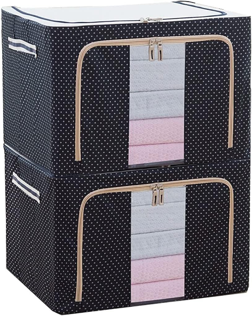 Storage Box for clothes Cloth storage box wardrobe organizers (66 Ltr