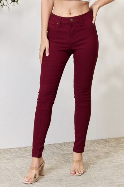YMI Jeanswear Hyperstretch Mid-Rise Skinny Jeans Main image